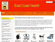 Tablet Screenshot of eastcoasthearth.com